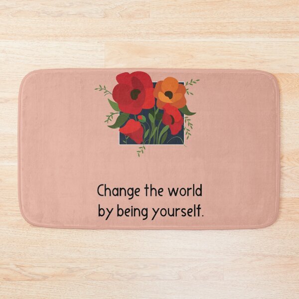 Item preview, Change the world  by being yourself. designed and sold by djozefo.
