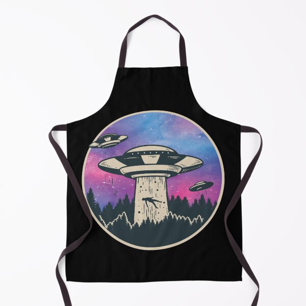 Item preview, UFO Abduction Art Vector Artwork designed and sold by art-fox.
