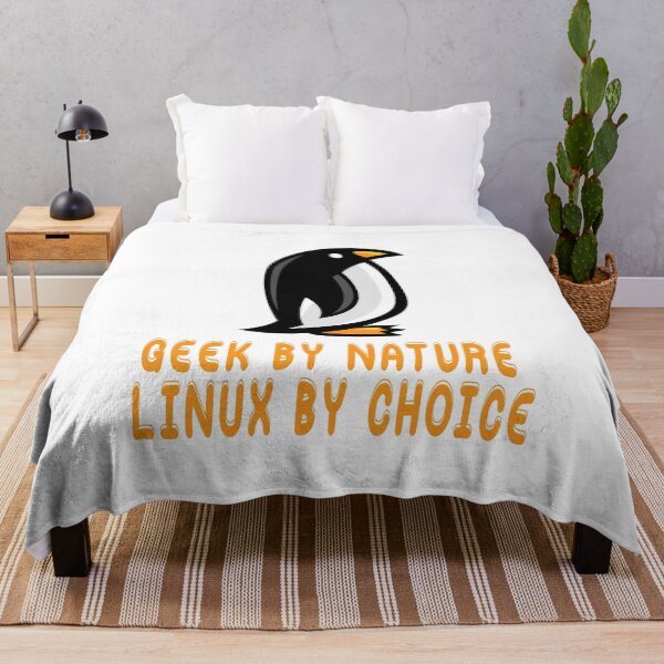 Item preview, Fuuny animalGeek By Nature Linux By Choice ,gift idea for lovers Penguin designed and sold by Mac Store.