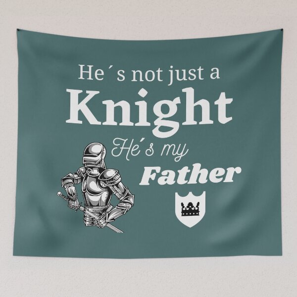 Item preview, As strong as a medieval knight is my father and my mentor designed and sold by Georgeox.