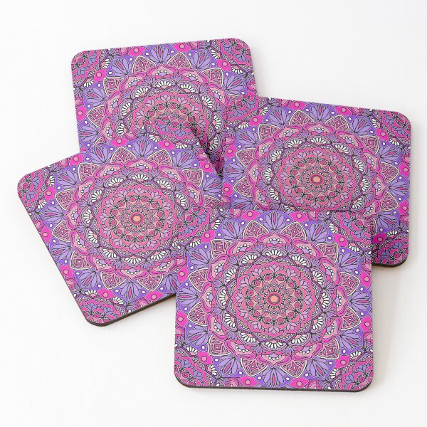 Item preview, Pink and Purple Mandala designed and sold by Julie Erin Designs.