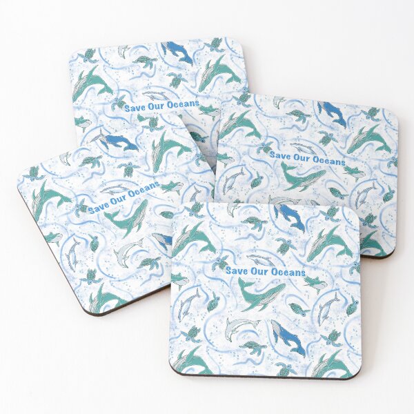 Item preview, Save Our Oceans, Love Our Oceans designed and sold by monkeypawprints.