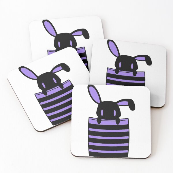Item preview, Purple Pocket Bunny designed and sold by BuzzySpaceBee.