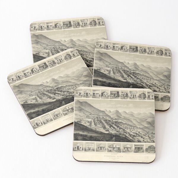 Item preview, Virginia City, Nevada (1861) designed and sold by allhistory.