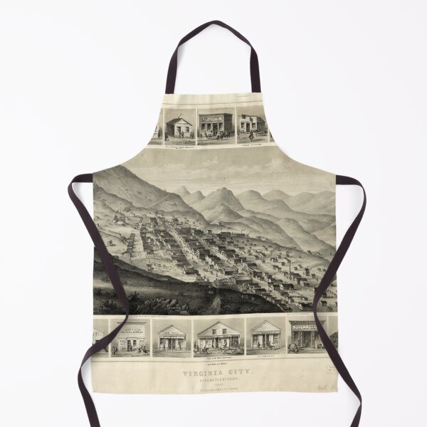 Item preview, Virginia City, Nevada (1861) designed and sold by allhistory.