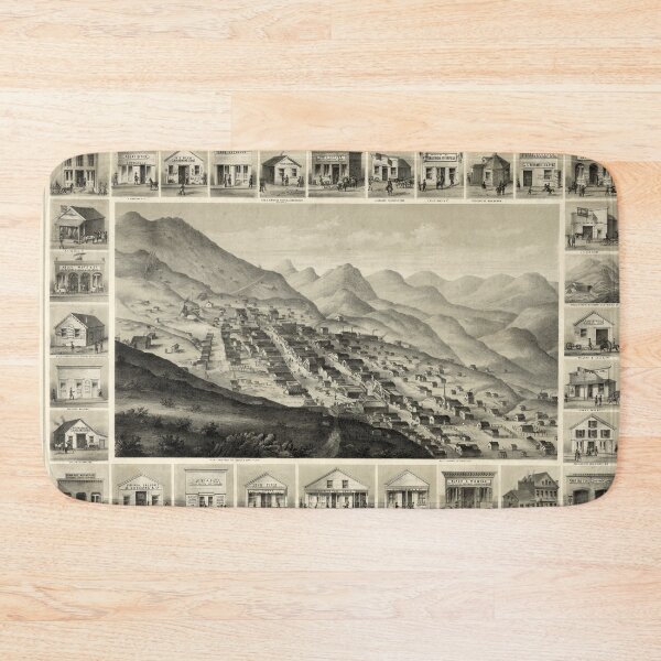 Item preview, Virginia City, Nevada (1861) designed and sold by allhistory.