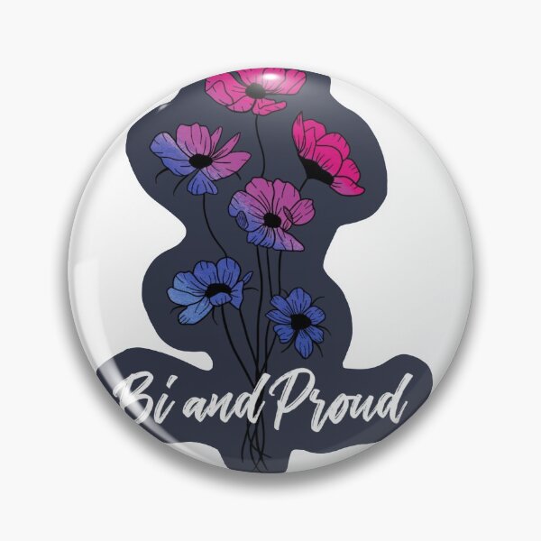 Item preview, Bi Pride Sticker with text  designed and sold by jolie-designs.