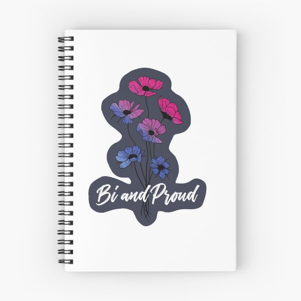 Item preview, Bi Pride Sticker with text  designed and sold by jolie-designs.