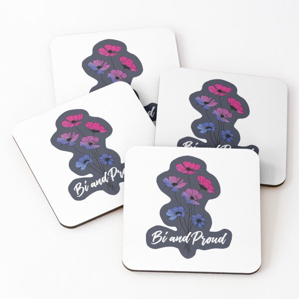 Item preview, Bi Pride Sticker with text  designed and sold by jolie-designs.