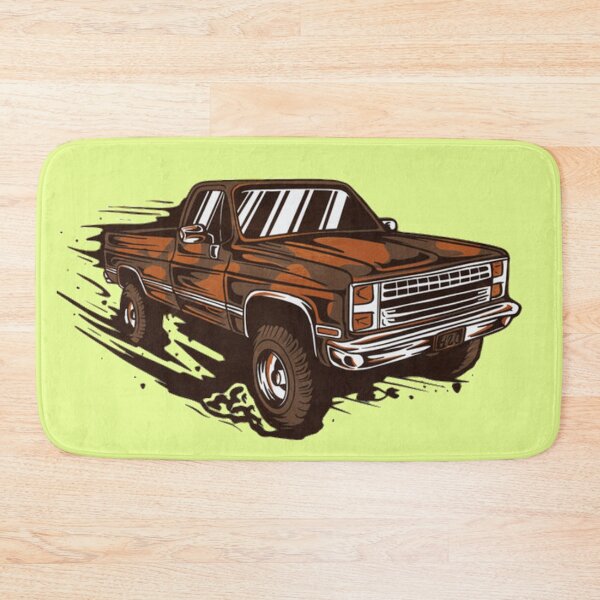 Item preview, Truck 4*4 vehicle illustration muscular designed and sold by Sovik Goswami.