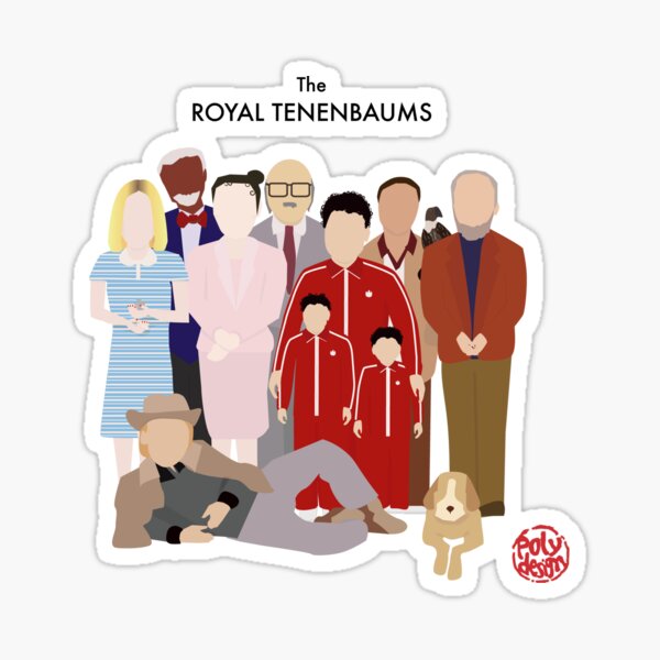 The Royal Tenenbaums Sticker