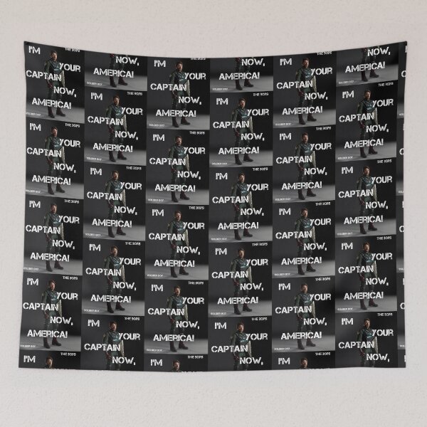 Item preview, “I’m Your Captain Now, America (Soldier Boy)  designed and sold by LadyTrue.