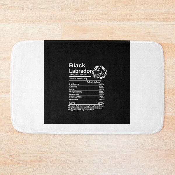 Item preview, Black Labrador Facts nutrition Funny Gift Black Labrador mama Dog Chiffon Top designed and sold by IFFOUR.