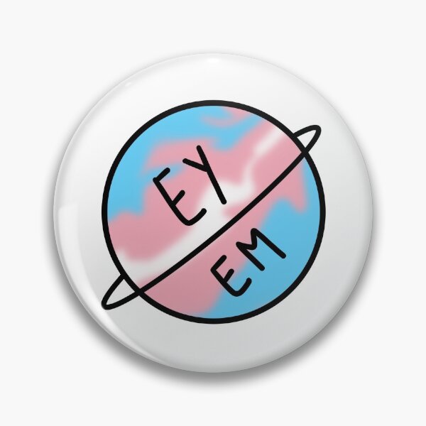 Artikelvorschau, Pronomen Planet ey/em entworfen und verkauft von rosecoloredeboy.