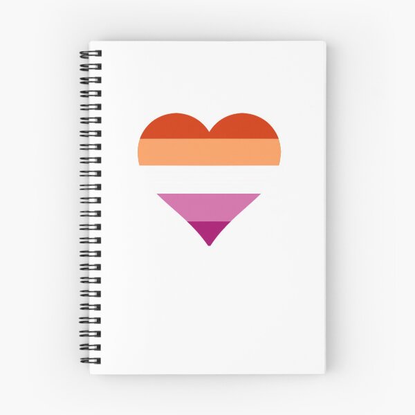 Item preview, Lesbian Pride Heart designed and sold by Friend of Frogs.
