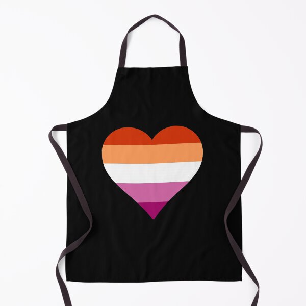 Item preview, Lesbian Pride Heart designed and sold by Friend of Frogs.