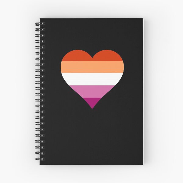 Item preview, Lesbian Pride Heart designed and sold by Friend of Frogs.