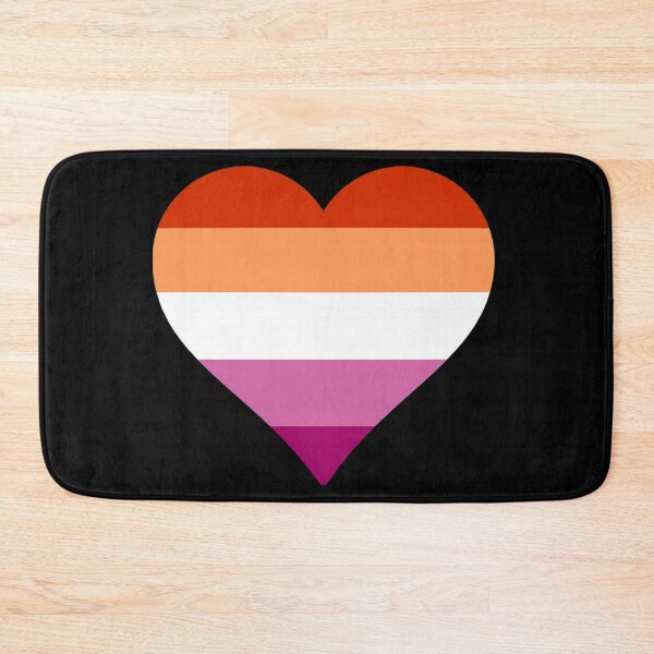 Item preview, Lesbian Pride Heart designed and sold by Friend of Frogs.