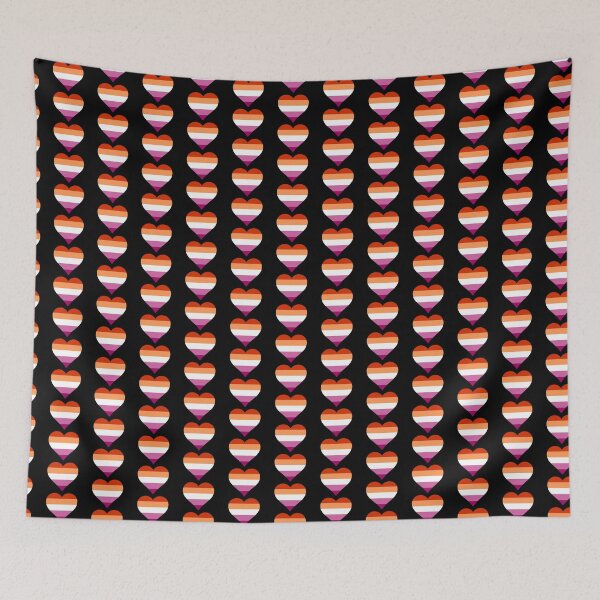 Item preview, Lesbian Pride Heart designed and sold by Friend of Frogs.