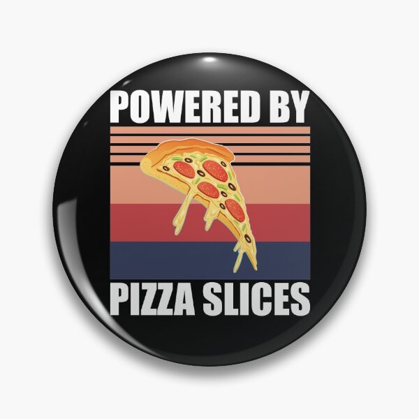 Item preview, Powered By Pizza Slices designed and sold by YOUR SHOP.