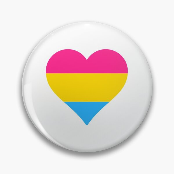 Item preview, Pansexual Pride Heart designed and sold by Friend of Frogs.