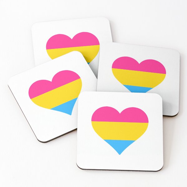 Item preview, Pansexual Pride Heart designed and sold by Friend of Frogs.