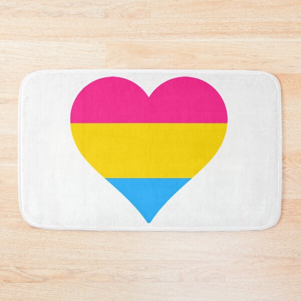 Item preview, Pansexual Pride Heart designed and sold by Friend of Frogs.