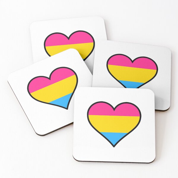 Item preview, Pansexual Pride Heart designed and sold by Friend of Frogs.