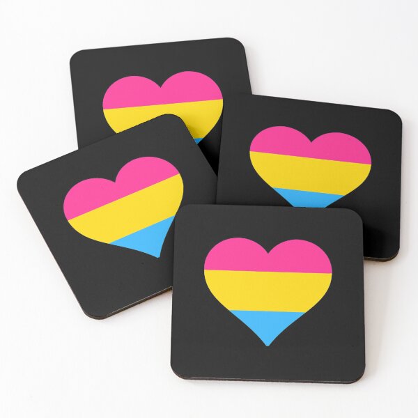 Item preview, Pansexual Pride Heart designed and sold by Friend of Frogs.