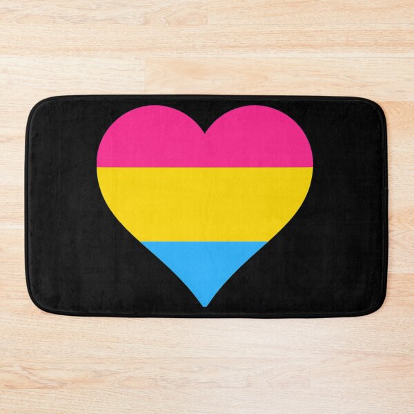 Item preview, Pansexual Pride Heart designed and sold by Friend of Frogs.