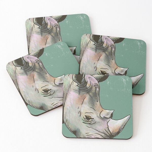 Item preview, White Rhinoceros  designed and sold by Allison Campbell.