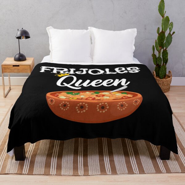 Item preview, Mexican Food Pride Frijoles Queen design designed and sold by jakehughes2015.