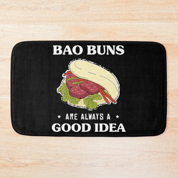 Item preview, Good Idea Baozi Asian Food Bao Bun print designed and sold by jakehughes2015.