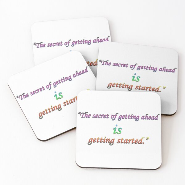 Item preview, The secret of getting ahead, Design, Motivation designed and sold by The-Fantasy.