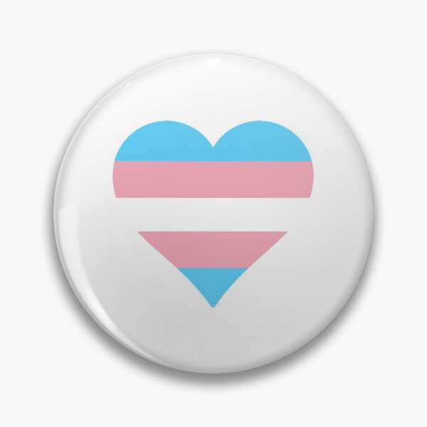 Item preview, Transgender Pride Heart designed and sold by Friend of Frogs.