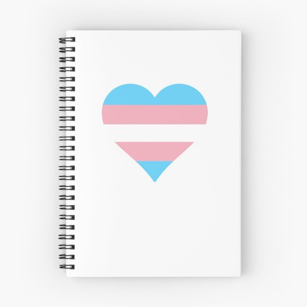 Item preview, Transgender Pride Heart designed and sold by Friend of Frogs.