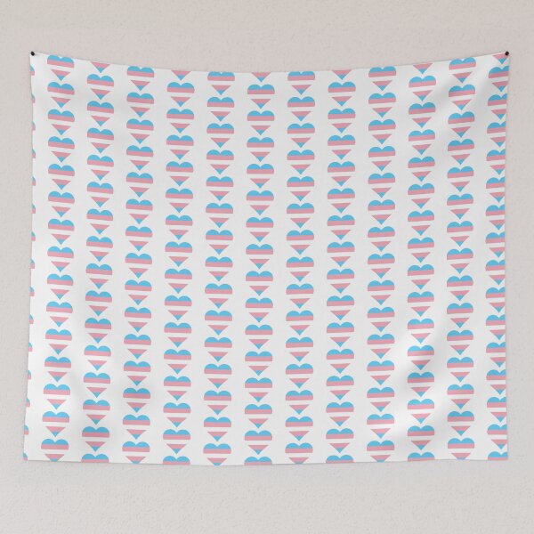 Item preview, Transgender Pride Heart designed and sold by Friend of Frogs.