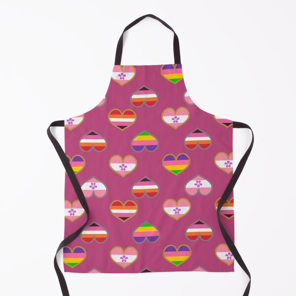 Item preview, Sapphic + Lesbian Pride Hearts designed and sold by Roxzania.