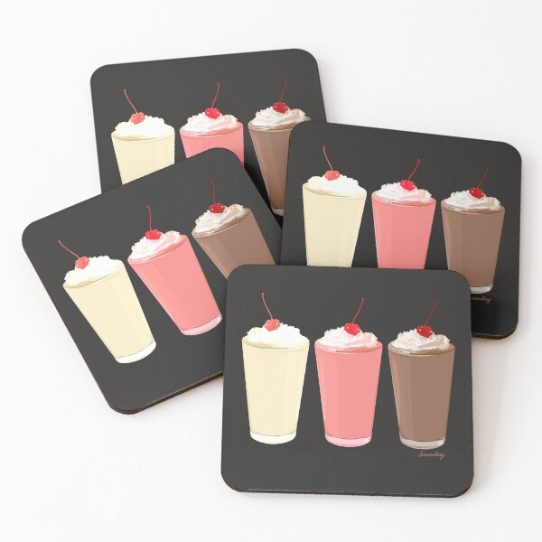 Item preview, Milkshake Foodies  designed and sold by smoochugs.