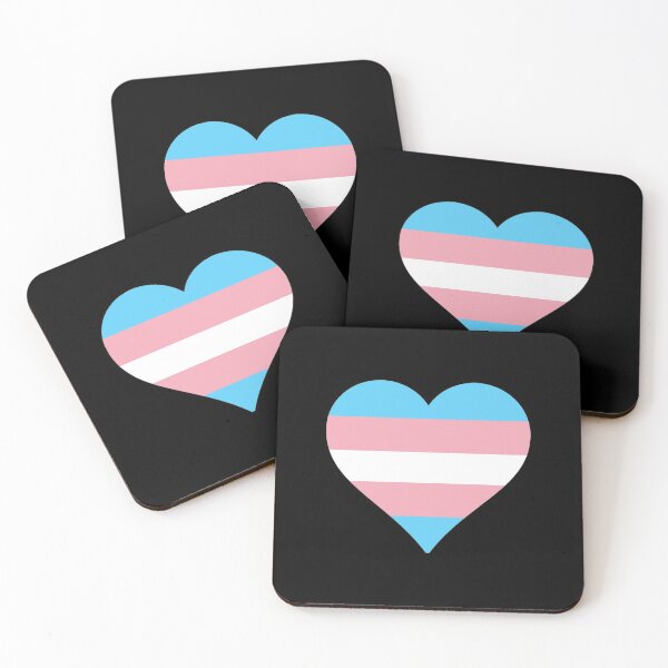Item preview, Transgender Pride Heart designed and sold by Friend of Frogs.