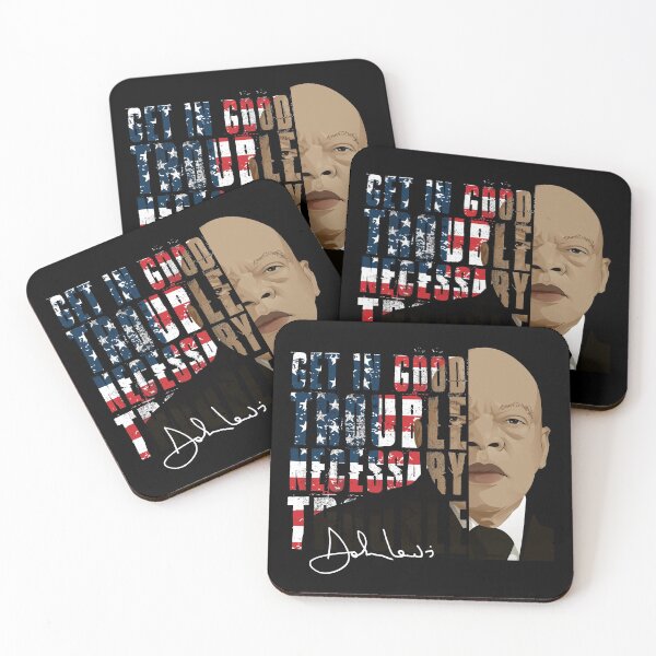 Item preview, John Lewis Get In Good Trouble designed and sold by TeeSwagDesings1.