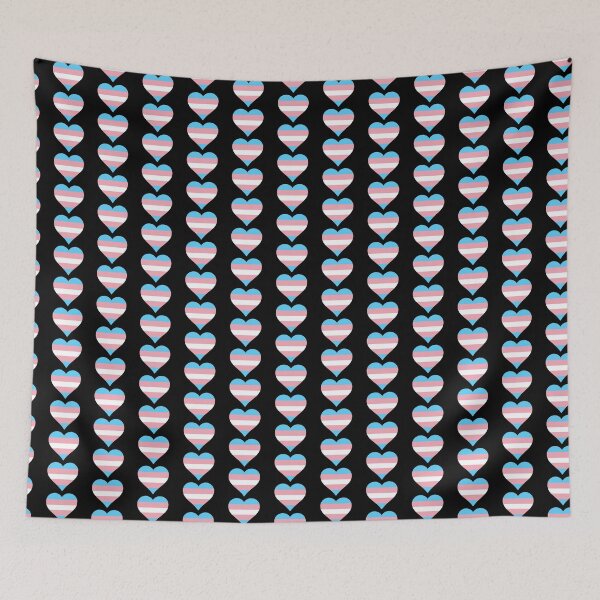 Item preview, Transgender Pride Heart designed and sold by Friend of Frogs.
