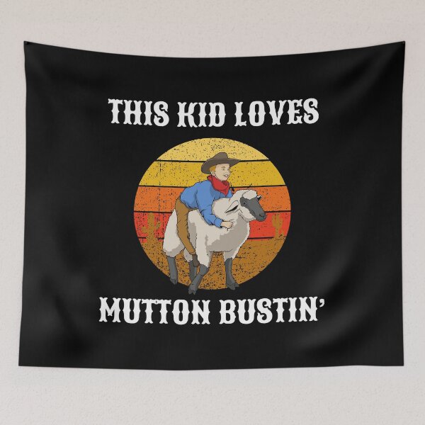 Item preview, This Kid Rodeo Sheep Riding Mutton Busting product designed and sold by jakehughes2015.