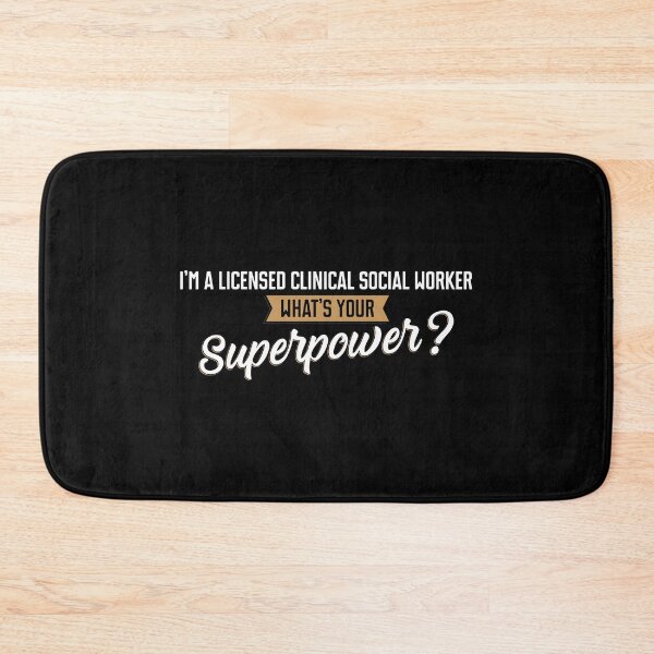 Item preview, What’s Your Superpower LCSW Licensed Clinical Social Worker design designed and sold by jakehughes2015.