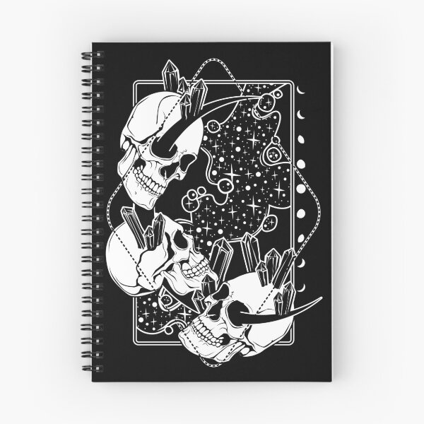 Item preview, Moon skulls and crystals  designed and sold by vonKowen.