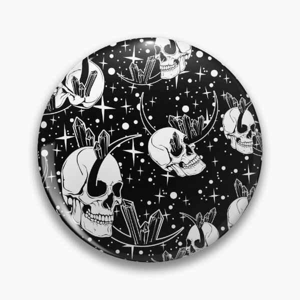 Item preview, Moon skulls and crystals  designed and sold by vonKowen.