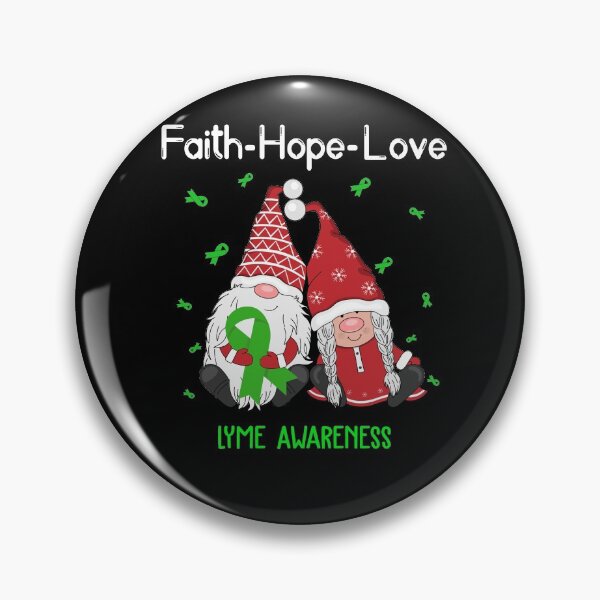 Artikelvorschau, Glaube Hoffnung Liebe Lyme-Bewusstsein entworfen und verkauft von Sabfit.