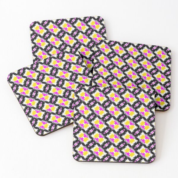 Item preview, Category Five Pink Yellow Black White Pattern designed and sold by Sector18.