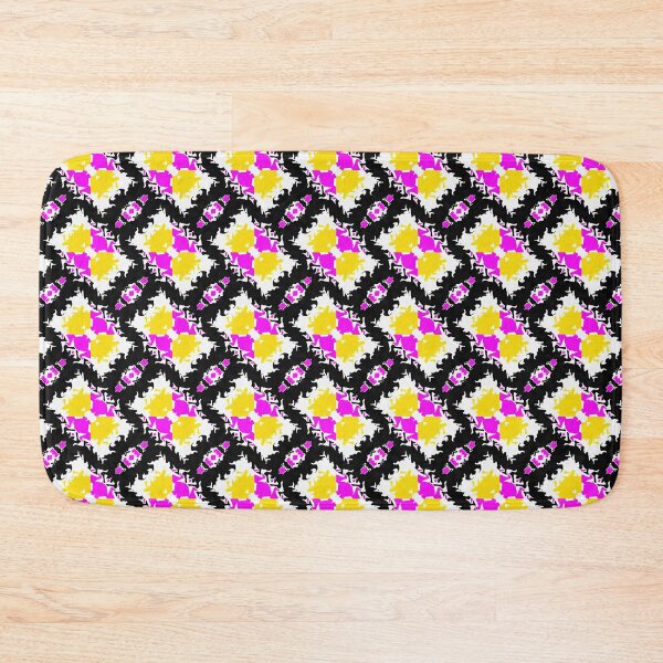 Item preview, Category Five Pink Yellow Black White Pattern designed and sold by Sector18.