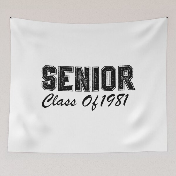 Item preview, Senior: Class of 1981 designed and sold by Saharan12.